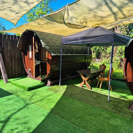 Mini Hotel Uebernachten Im Gurkenfass Lübbenau Dış mekan fotoğraf