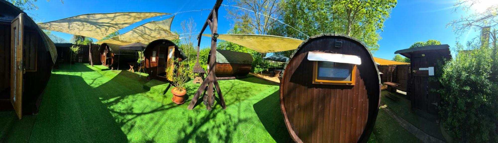 Mini Hotel Uebernachten Im Gurkenfass Lübbenau Dış mekan fotoğraf